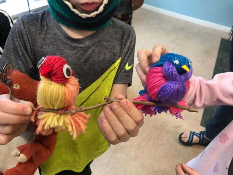 yarn birds