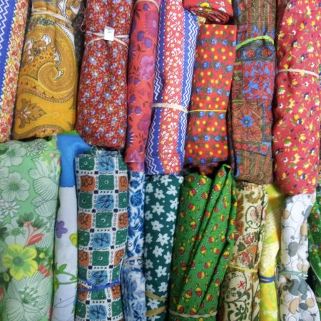 We have so much fabric!