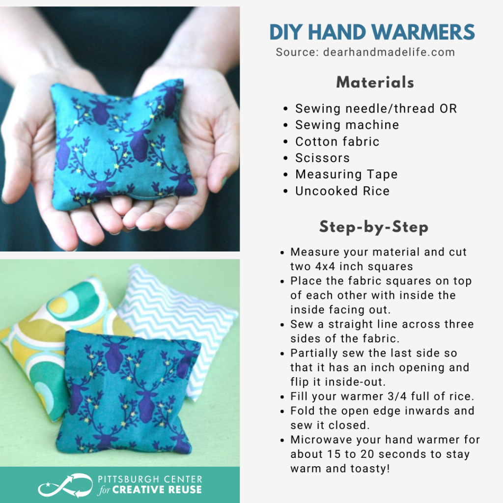 DIY Hand Warmers instructions