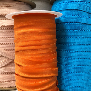 Spools of elastic.